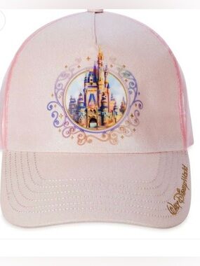Walt Disney World 50th Anniversary Cinderella Castle Baseball Cap
